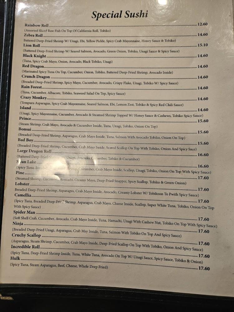 Toyo Sushi Menu image 4